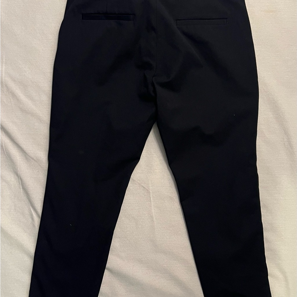 Banana Republic Black Skinny Pants with White Stripe - Picture 5 of 5